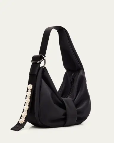Simone Rocha Embellished Bow Sling Shoulder Bag | Thumbnail 3 Simone Rocha Embellished Bow Sling Shoulder Bag | Thumbnail 3