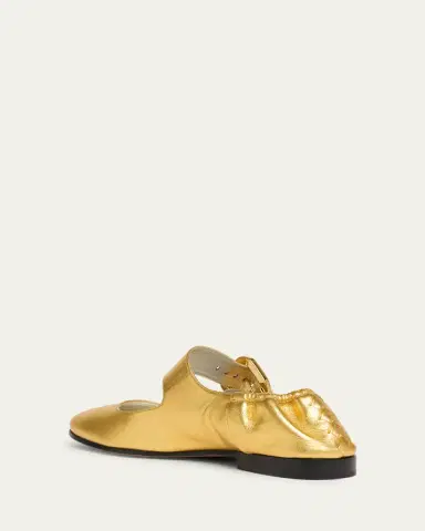 Bottega Veneta Astaire Leather Mary Jane Ballerina Flats | Thumbnail 4