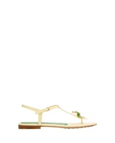 Bottega Veneta Rana Leaf Strap Leather Thong Sandals | Thumbnail 1 Bottega Veneta Rana Leaf Strap Leather Thong Sandals | Thumbnail 1