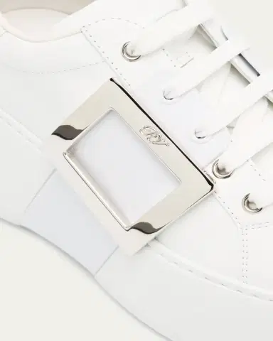 Roger Vivier Viv Skate Leather Buckle Sneakers | Thumbnail 10 Roger Vivier Viv Skate Leather Buckle Sneakers | Thumbnail 10