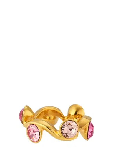 Oscar de la Renta Crystal Wave Ring | Thumbnail 1