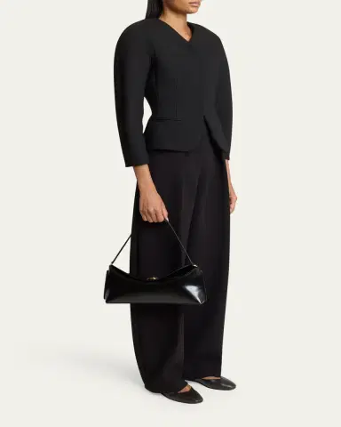 Jacquemus Le Calisso Patent Leather Shoulder Bag | Thumbnail 5 Jacquemus Le Calisso Patent Leather Shoulder Bag | Thumbnail 5
