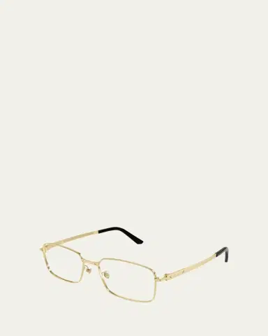 Cartier Men's CT0555OA Titanium Rectangle Optical Frames | Thumbnail 2