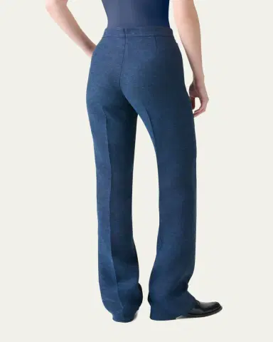 Akris Carl Structured Double-Face Cotton Silk Pants | Thumbnail 3 Akris Carl Structured Double-Face Cotton Silk Pants | Thumbnail 3