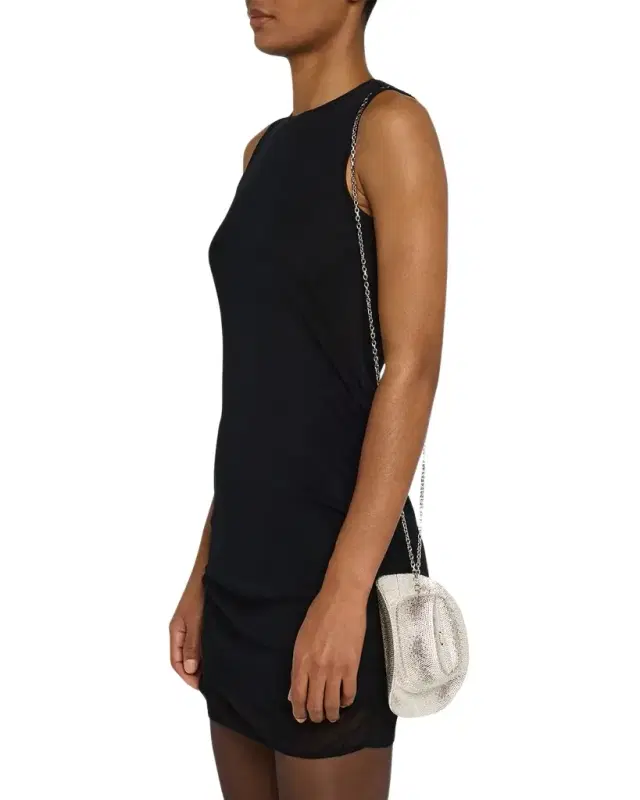 Crystal Cowboy Hat Clutch Bag
