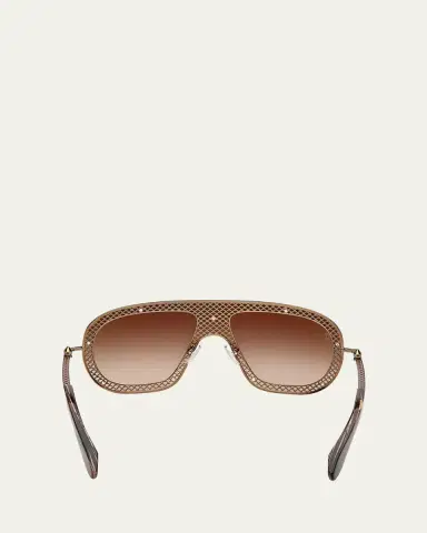 Christian Louboutin Studded Metal Shield Sunglasses | Thumbnail 5 Christian Louboutin Studded Metal Shield Sunglasses | Thumbnail 5