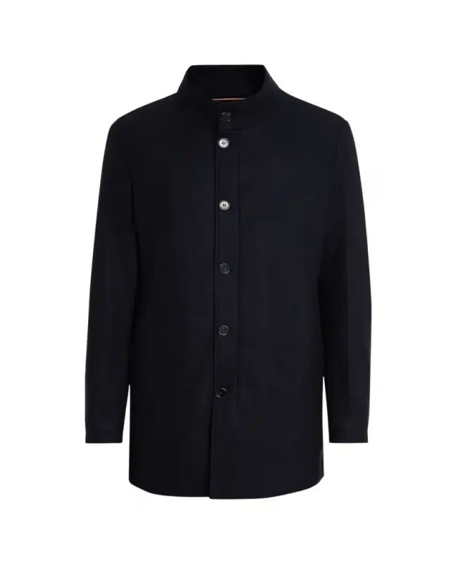Men's Cashmere Jersey Car Coat