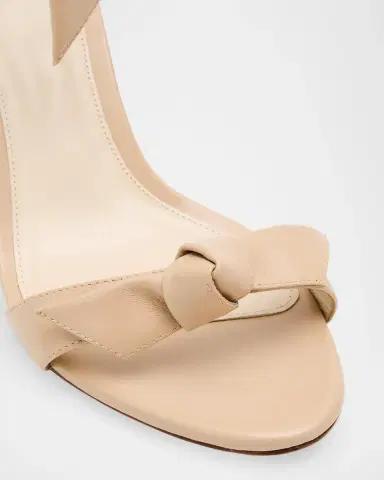 Alexandre Birman Clarita Leather Bow Ankle-Strap Sandals | Thumbnail 5 Alexandre Birman Clarita Leather Bow Ankle-Strap Sandals | Thumbnail 5