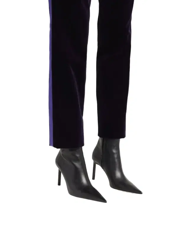 Julianne T Detail Soft Calf Leather Booties