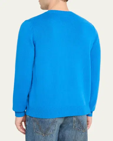 Guest In Residence Men's Cashmere Crewneck Sweater | Thumbnail 7