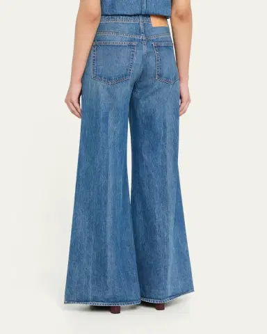 Ulla Johnson The Bianca Wide-Leg Jeans | Thumbnail 3 Ulla Johnson The Bianca Wide-Leg Jeans | Thumbnail 3