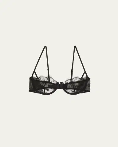 Kiki De Montparnasse All Over Lace Balconette Bra | Thumbnail 3