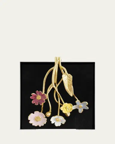 Michael Aram Wildflowers Cocktail Napkin Holder | Thumbnail 3