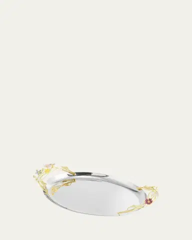 Michael Aram Wildflowers Oval Tray | Thumbnail 2