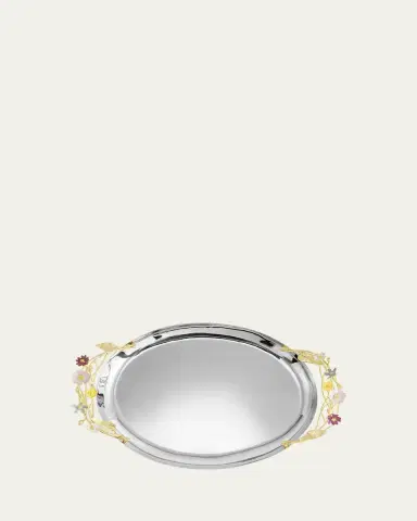 Michael Aram Wildflowers Oval Tray | Thumbnail 4