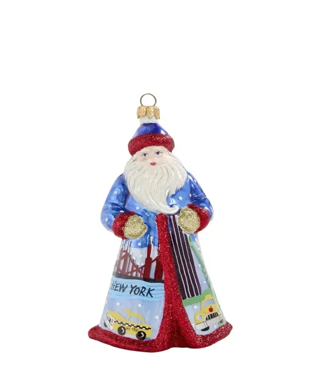 Tour of NYC Santa Christmas Ornament
