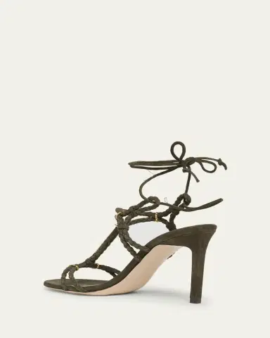 TOM FORD Lily Suede Ankle-Tie Sandals | Thumbnail 9
