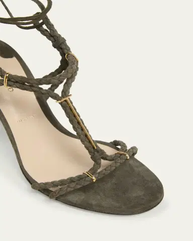 TOM FORD Lily Suede Ankle-Tie Sandals | Thumbnail 10