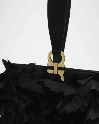 Ferragamo Floral Applique Leather Wristlet | Thumbnail 7 Ferragamo Floral Applique Leather Wristlet | Thumbnail 7