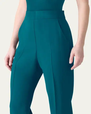 Akris Chris Crepe Tapered-Leg Cuffed Pants | Thumbnail 5 Akris Chris Crepe Tapered-Leg Cuffed Pants | Thumbnail 5