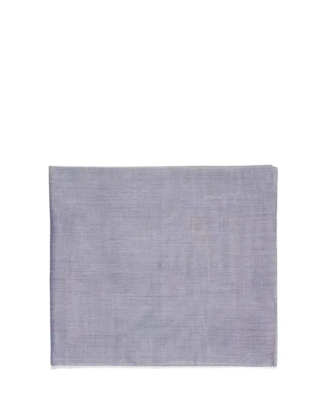 Men's Cotton Satin-Edge Handkerchief