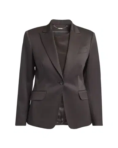 Kiton Fitted Wool Blazer | Thumbnail 1 Kiton Fitted Wool Blazer | Thumbnail 1