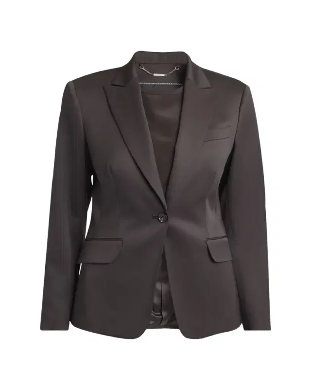 Fitted Wool Blazer
