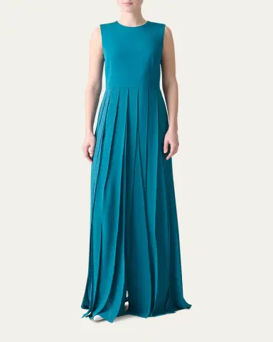 Akris Crepe Ribbon Skirt Gown | Thumbnail 2 Akris Crepe Ribbon Skirt Gown | Thumbnail 2