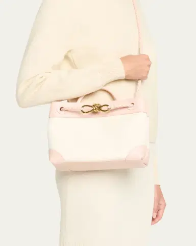 Bottega Veneta Andiamo Canvas and Nappa Small Top-Handle Bag | Thumbnail 7 Bottega Veneta Andiamo Canvas and Nappa Small Top-Handle Bag | Thumbnail 7
