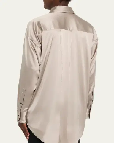 Tom Ford Button-Down Silk Shirt | Thumbnail 3