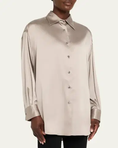 Tom Ford Button-Down Silk Shirt | Thumbnail 4