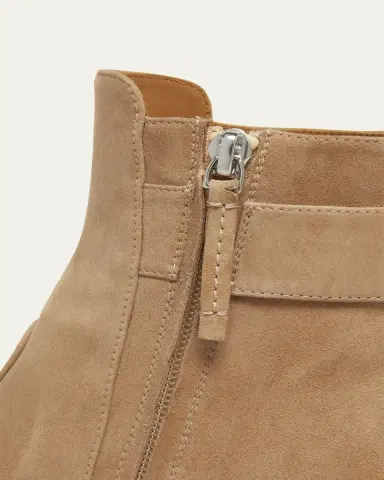 Roger Vivier Tres Vivier Suede Buckle Ankle Booties | Thumbnail 6 Roger Vivier Tres Vivier Suede Buckle Ankle Booties | Thumbnail 6
