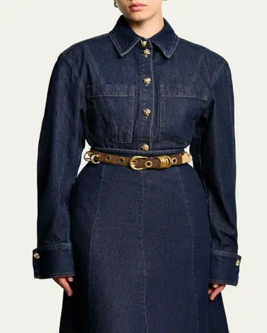 Déhanche Revenge Calfskin Leather Belt | Thumbnail 2