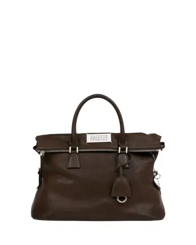 Maison Margiela 5AC Loved To Death Calf Leather Medium Top Handle Bag | Thumbnail 1 Maison Margiela 5AC Loved To Death Calf Leather Medium Top Handle Bag | Thumbnail 1