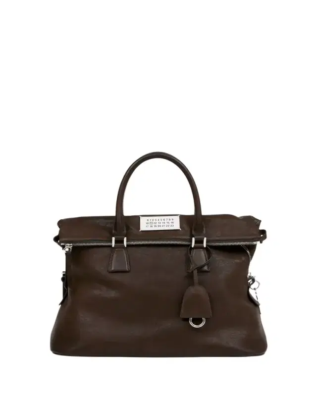 Maison Margiela 5AC Loved To Death Calf Leather Medium Top Handle Bag