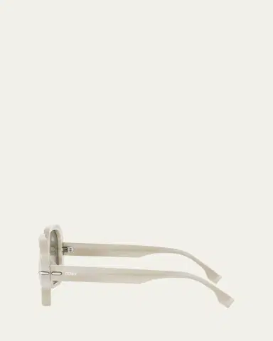 Fendi Selleria Square Acetate Sunglasses | Thumbnail 3