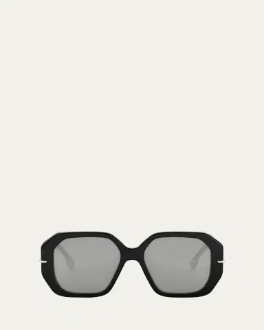 Fendi Selleria Square Acetate Sunglasses | Thumbnail 4