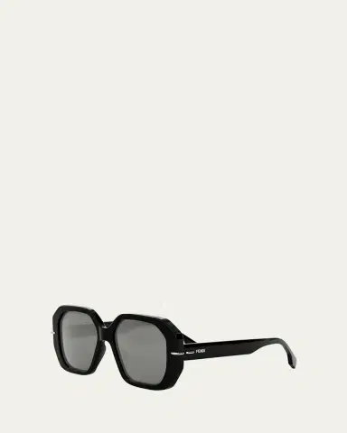 Fendi Selleria Square Acetate Sunglasses | Thumbnail 5
