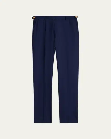 Versace Men's Wool Pants | Thumbnail 5 Versace Men's Wool Pants | Thumbnail 5