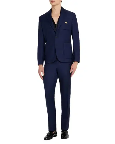 Versace Men's Wool Pants | Thumbnail 1 Versace Men's Wool Pants | Thumbnail 1