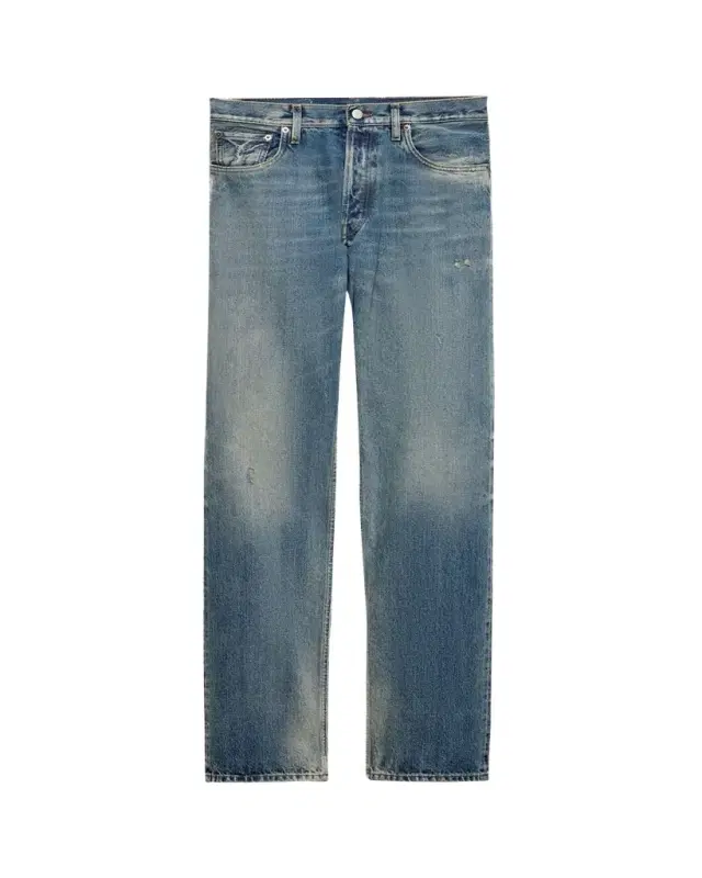 Prada Men's Distressed Denim Pants