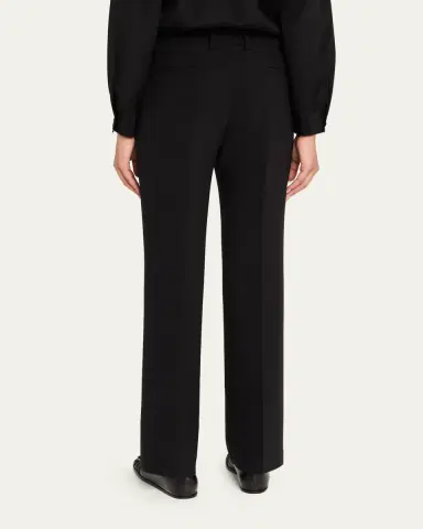 Lafayette 148 New York Reade Double-Face Stretch Wool Pants | Thumbnail 3 Lafayette 148 New York Reade Double-Face Stretch Wool Pants | Thumbnail 3