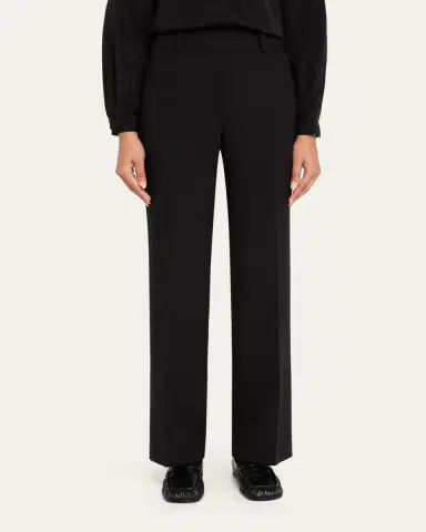 Lafayette 148 New York Reade Double-Face Stretch Wool Pants | Thumbnail 4 Lafayette 148 New York Reade Double-Face Stretch Wool Pants | Thumbnail 4