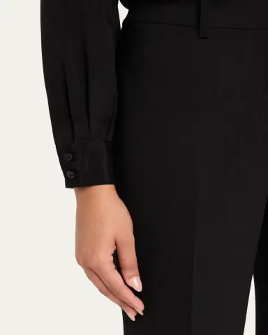 Lafayette 148 New York Reade Double-Face Stretch Wool Pants | Thumbnail 5 Lafayette 148 New York Reade Double-Face Stretch Wool Pants | Thumbnail 5