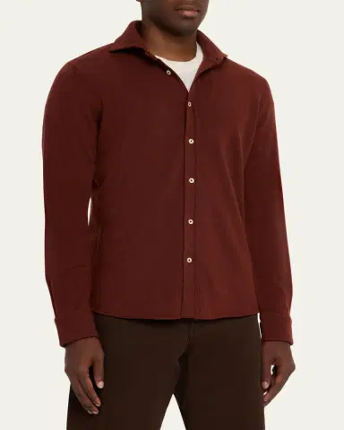 Fioroni Men's Cashmere Sport Shirt | Thumbnail 4