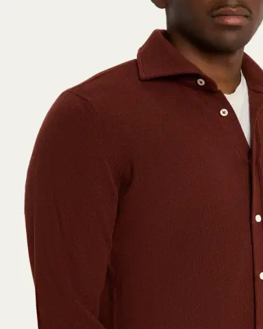 Fioroni Men's Cashmere Sport Shirt | Thumbnail 5