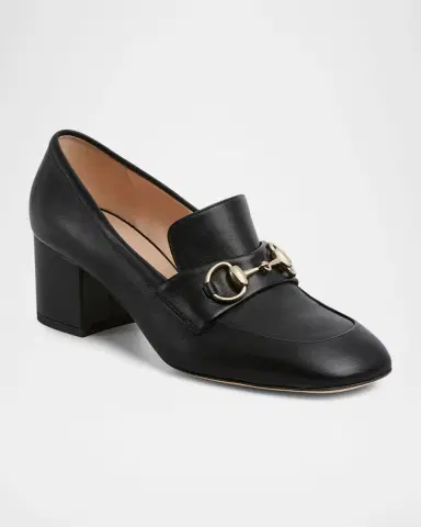 Gucci Lady Horsebit Nappa Leather Pumps | Thumbnail 14 Gucci Lady Horsebit Nappa Leather Pumps | Thumbnail 14