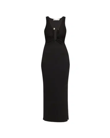 Christopher Esber Crystal Pin Ruched Maxi Tank Dress | Thumbnail 1 Christopher Esber Crystal Pin Ruched Maxi Tank Dress | Thumbnail 1