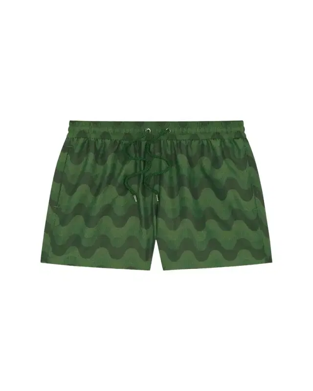 Men's Copa Wavy Jacquard Swim Shorts
