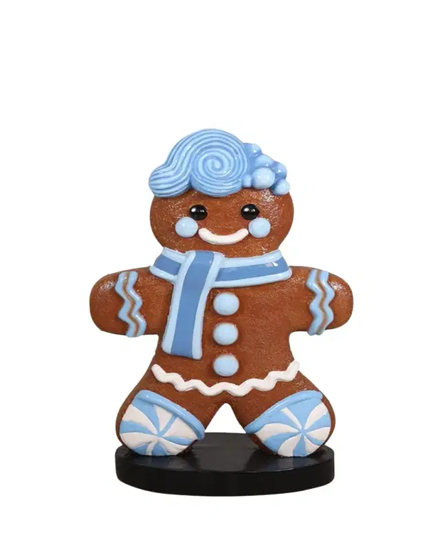 Blue Boy the Gingerbread Figurine